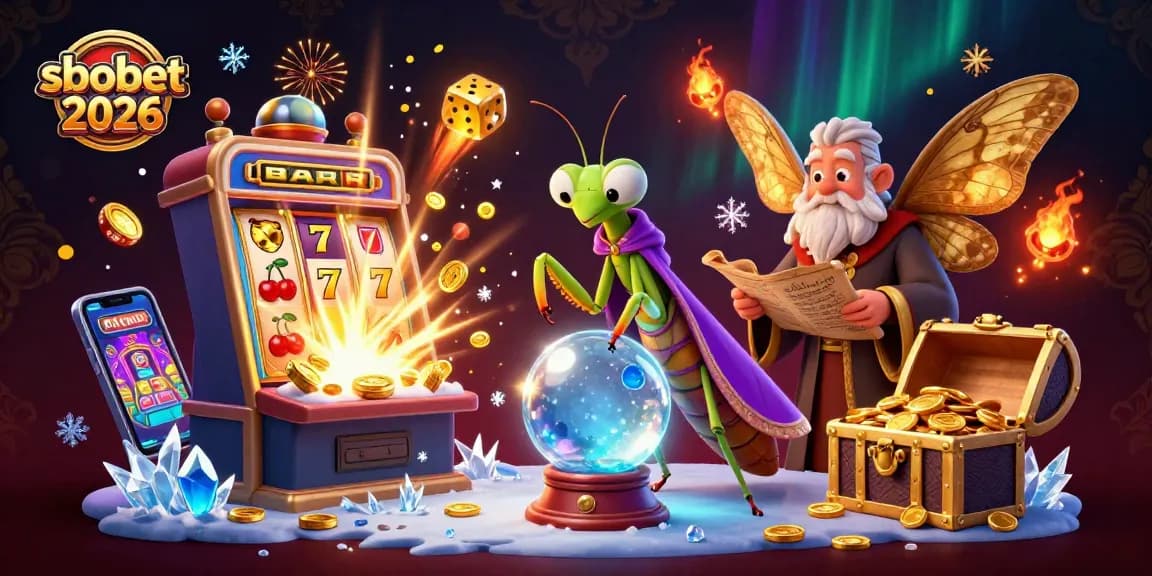 Engage with thrilling sbobet 2026 action in a 3D casino scene filled with fortune and excitement.