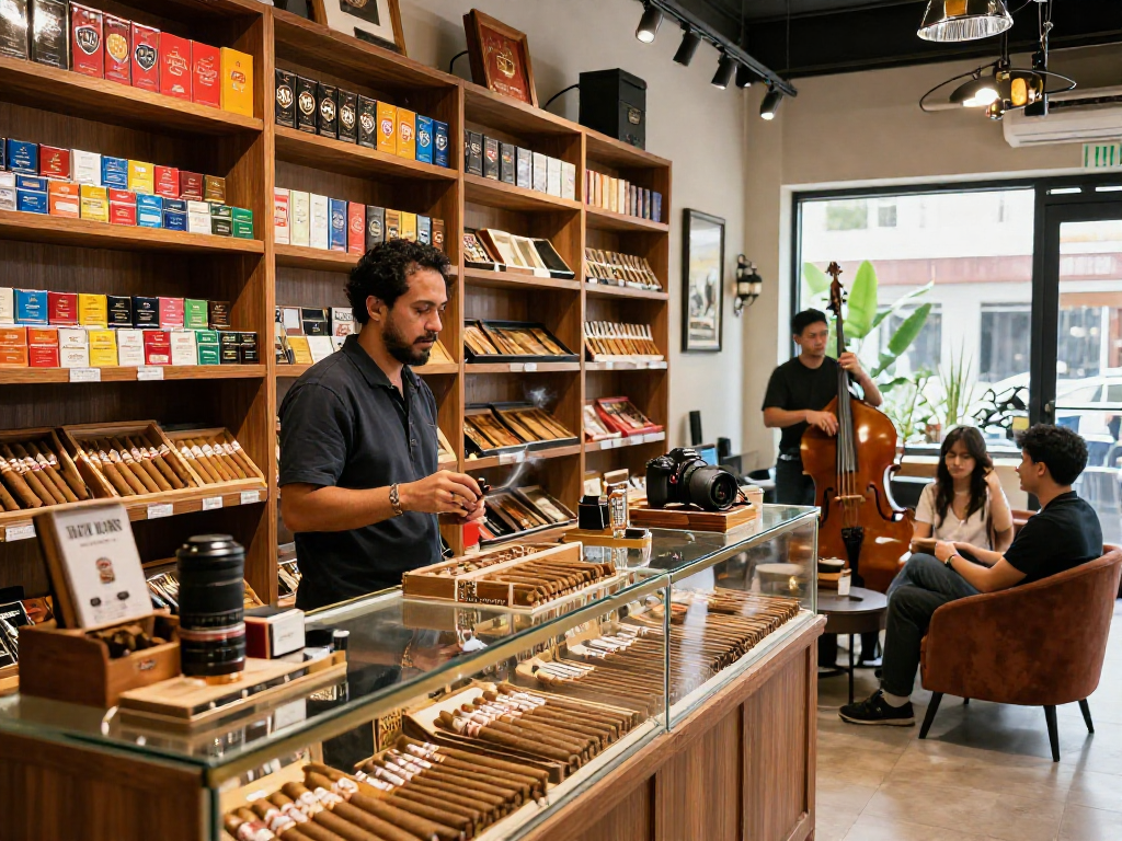 Experience the latest rokok 88 flavors in a cozy smoke shop with a friendly atmosphere.