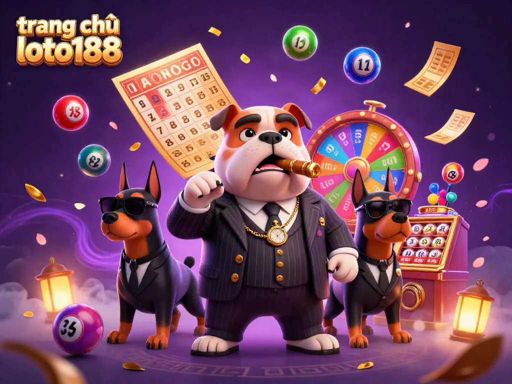 Engage with the colorful world of trang chủ loto188 filled with dynamic lottery elements and lively characters.