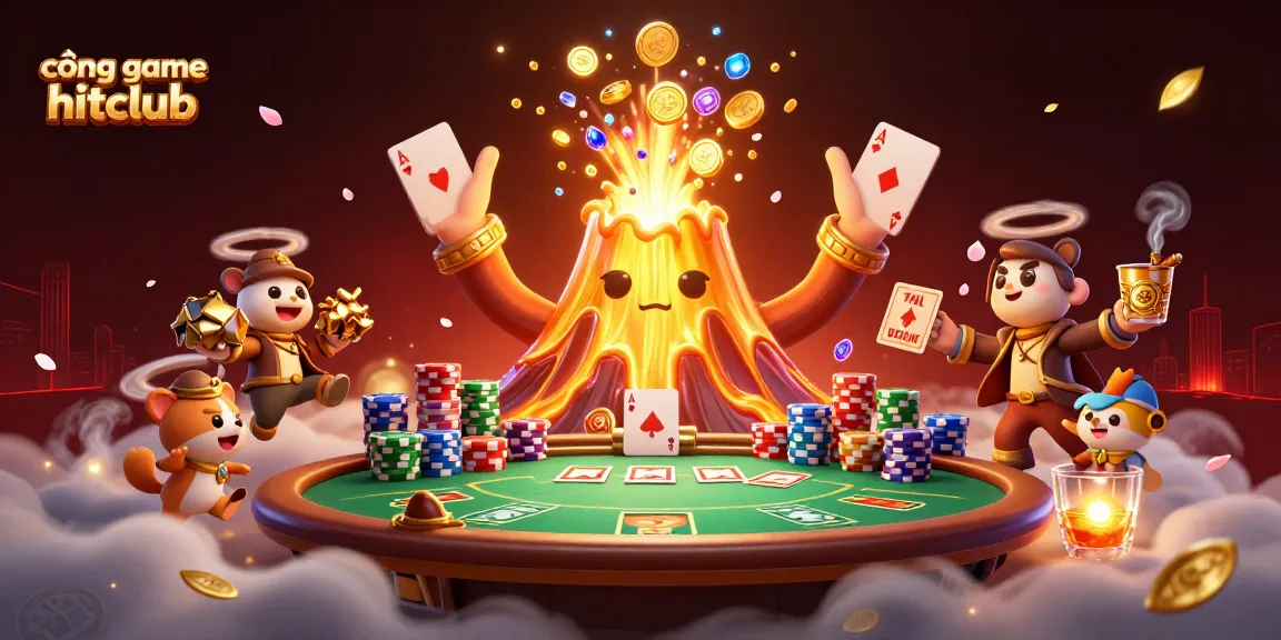 Engage with the cổng game hitclub and experience the thrill of massive jackpots amidst lively gaming elements.